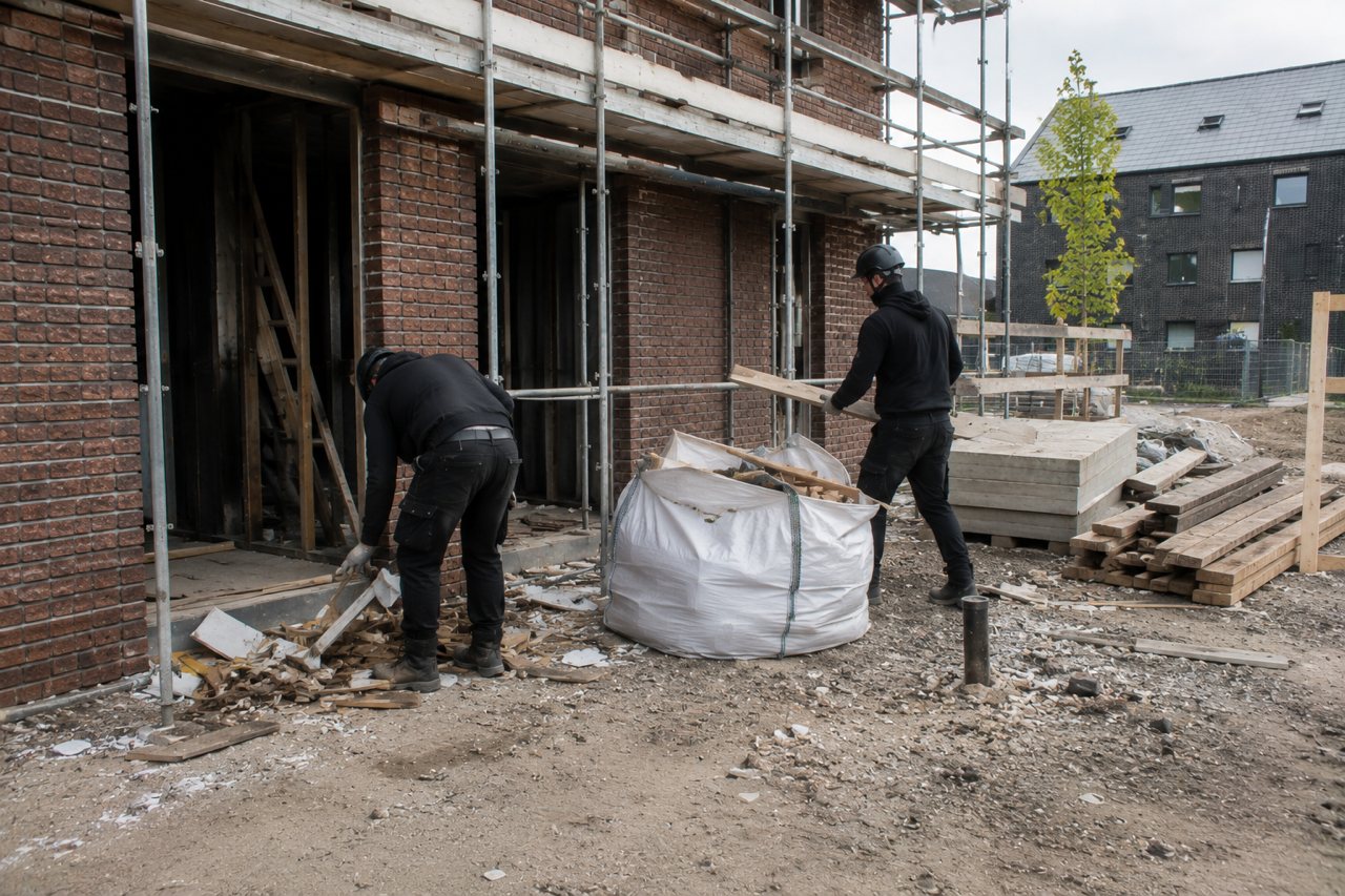 Bouwopruiming door Ruimova